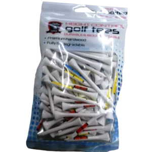 Golf Gifts & Gallery Height Control Assorted Golf Tees - 75 Pack