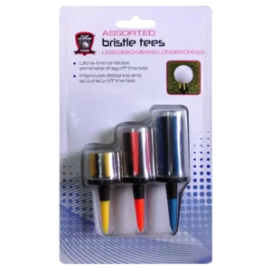 Golf Gifts & Gallery Bristle Assorted Golf Tees 3-Pack