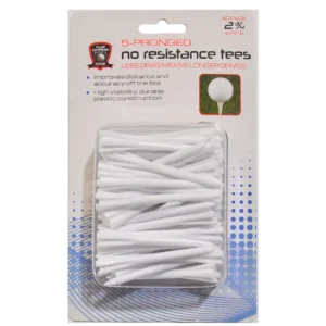 5-Pronged No Resistance Tees 2 3/4" - 40 Pack