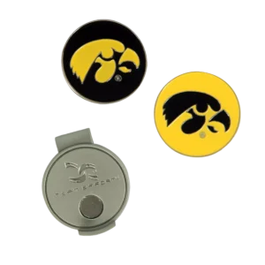Team Effort Iowa Hawkeyes Hat Clip