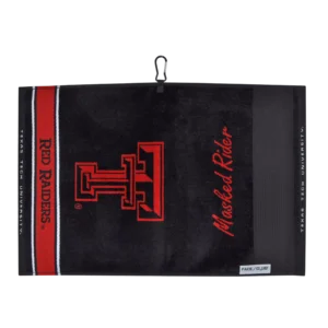 Team Effort Texas Tech Face/Club Jacquard Towel