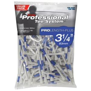 Pride Golf Prolength 3-1/4" Tees 135-Pack