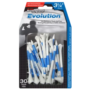 Pride Golf Evolution 3-1/4" Tees 30-Pack
