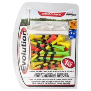 Professional Tee System 3-1/4" Golf Tees 50 Pack