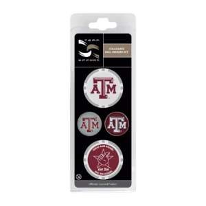 Team Effort Texas A&M Ball Marker Set
