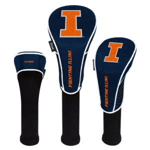 Team Effort Illinois Fighting Illini Headcover Set Of 3