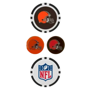 Team Effort Cleveland Browns Ball Marker Set