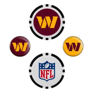Washington Commanders Ball Marker Set