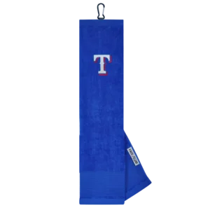 Team Effort Texas Rangers Tri-Fold Embroidered Towel