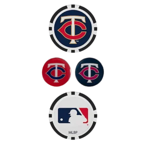 Team Effort Minnesota Twins Ball Marker Set