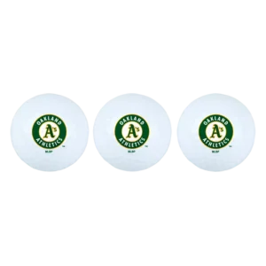 Team Effort Oakland Athletics Golf Ball 3 Pack
