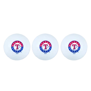 Team Effort Texas Rangers Golf Ball 3 Pack