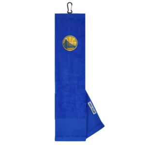 Team Effort Golden State Warriors Face/Club Tri-Fold Embroidered Towel
