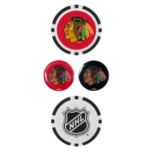 Team Effort Chicago Blackhawks Ball Marker Set
