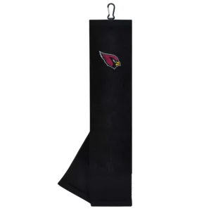 Team Effort Arizona Cardinals Face/Club Tri-Fold Embroidered Towel