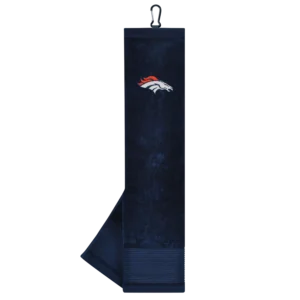 Team Effort Denver Broncos Face/Club Tri-Fold Embroidered Towel