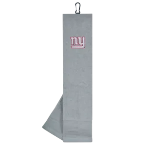 Team Effort New York Giants Face/Club Tri-Fold Embroidered Towel