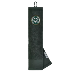 Colorado State Rams Face/Club Tri-Fold Towel