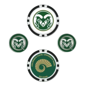 Colorado State Rams Ball Marker Set
