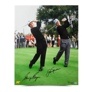 Upper Deck Gary Player & Jack Nicklaus Autographed "Dual With Jack" 16" X 20"