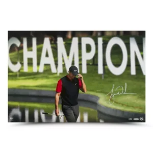 Upper Deck Tiger Woods Autographed "The Tie"