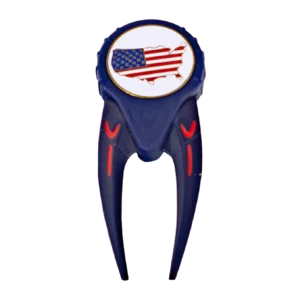 Premium Divot Tool W/ Usa Ball Marker