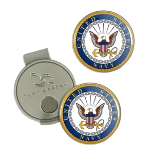 Navy Hat Clip