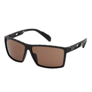 Adidas Thin Rectangular Sunglasses - Black