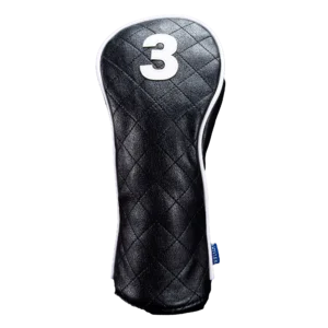 Cmc Design Quilted Black Fairway Headcover