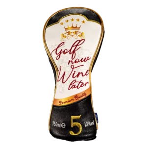 Cmc Design Golf Now, Wine Later Hybrid Headcover