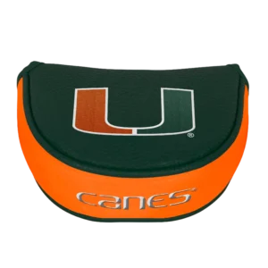 Team Effort Miami Hurricanes Mallet Putter Cover