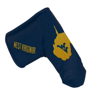 Team Effort West Virginia Mountaineers Blade Putter Cover