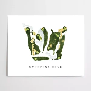 Sweetens Cove Golf Course Map