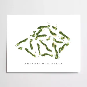 Shinnecock Hills Golf Course Map