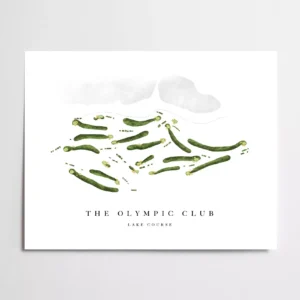 The Olympic Club - Lake Course - Golf Course Map