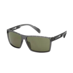 Adidas Injected Sport Vented Square Frame Sunglasses W/ Kolor Up Lens