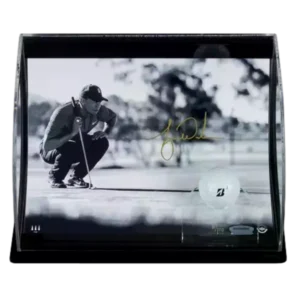 Tiger Woods "Lining It Up" Curve Display