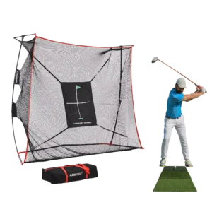 Haack Pro Golf Net W/ Tri-Turf Mat
