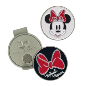 Team Effort Minnie Mouse Hat Clip