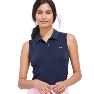 Vineyard Vines Jersey Stretch Sleeveless Polo Shirt