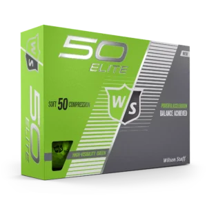 Fifty Elite Green Golf Balls