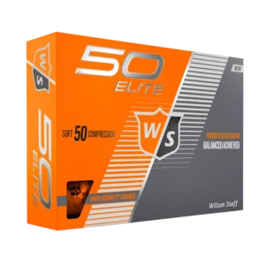 Fifty Elite Orange Golf Balls