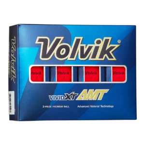 Volvik Vivid XT AMT Red Golf Balls