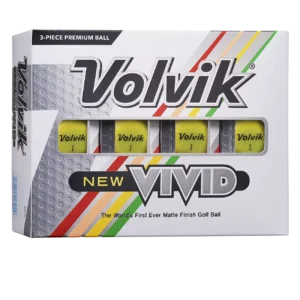 Volvik New Vivid Yellow Golf Balls