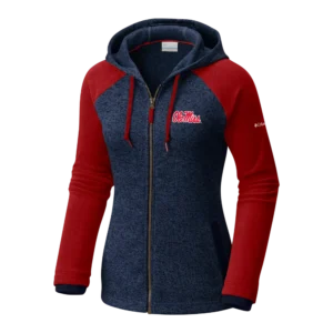 Columbia Ole Miss Rebels Women's Full Zip Hoodie