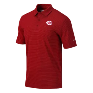 COLUMBIA CINCINNATI REDS ONE SWING POLO