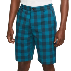 Nike Dri-FIT UV Men's 10.5" Plaid Golf Chino Shorts
