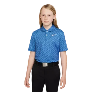 Nike Dri-FIT Victory Boys Printed Golf Polo