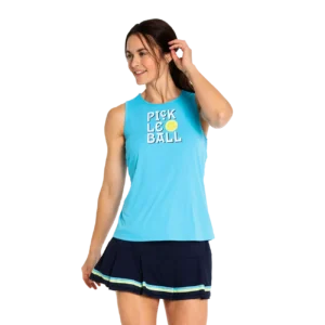Court Haley Pickleball Le Ball Graphic Tank Top