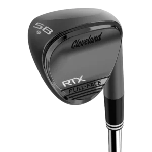 RTX Full-Face Black Satin Wedge